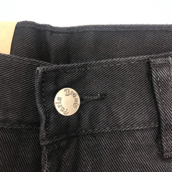 BRAM’S PARIS| Mom Jean in Blk (Workwear jean) NWT - Picture 5 of 13